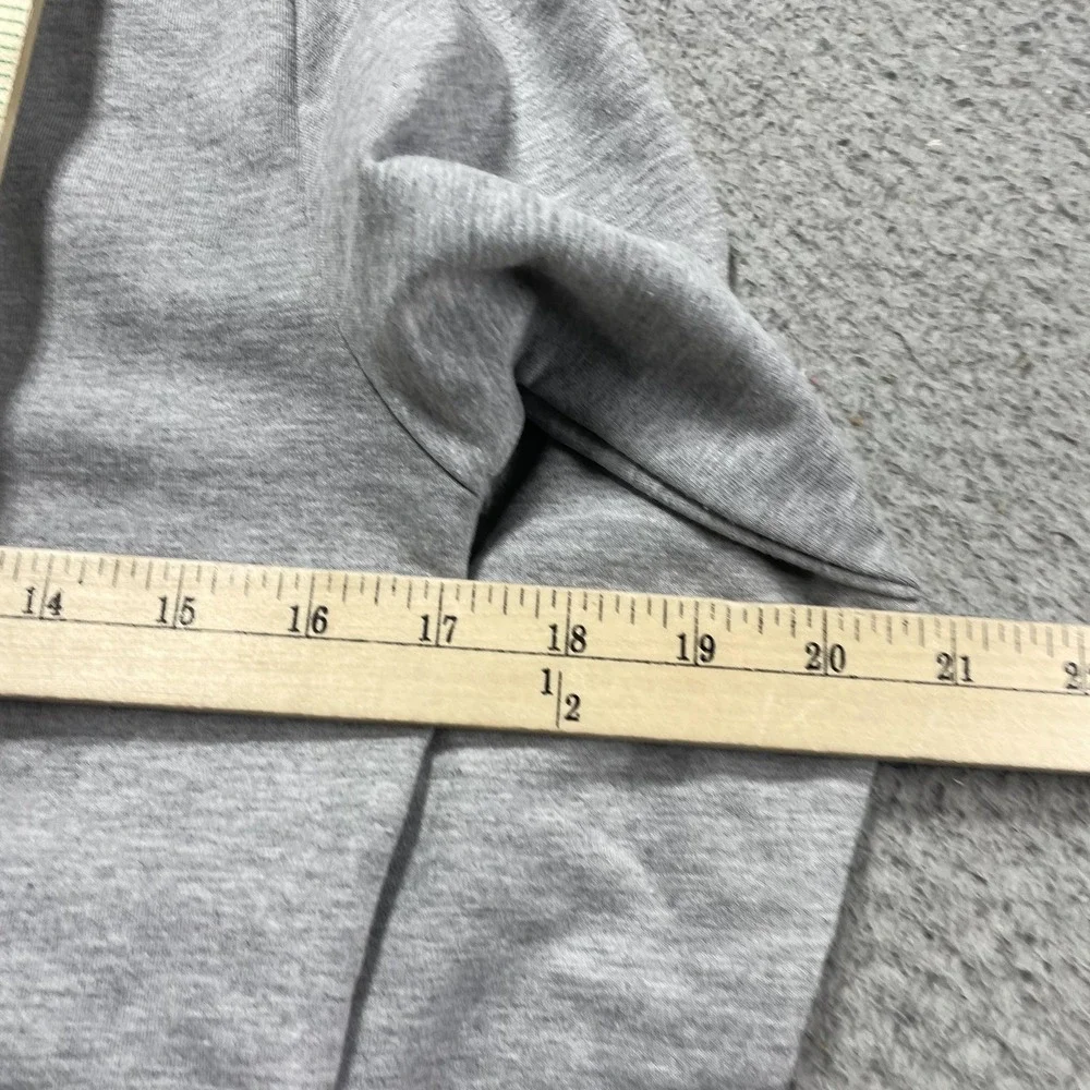Emporio Armani EA7 Hoodie Kids 10 Gray Black Colorblock Full Zip Logo Cotton